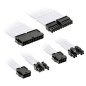 Kolink Core Standard Braided Cable Extension Kit til PSU Brilliant White Kolink Core Standard Braided Cable Extension Kit til PSU Brilliant White